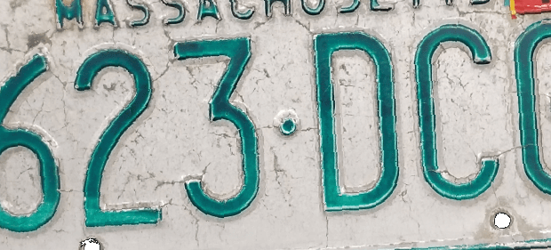 The condition of your license plate, including those with the coveted green characters, could cause you to fail a Massachusetts auto inspection.